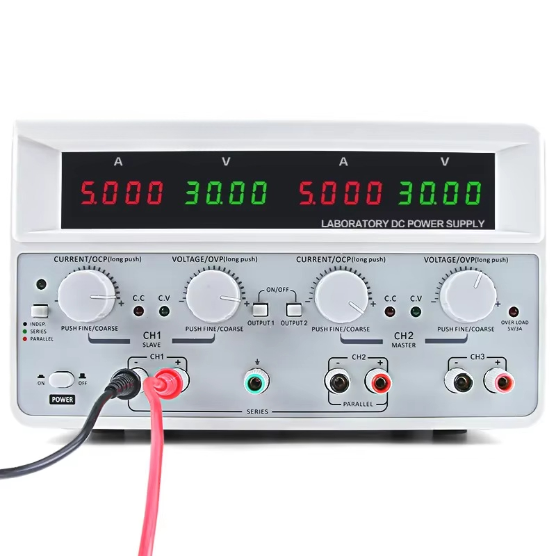 Linear Lab Power Supply Adjustable - A-BF แหล่งจ่ายไฟ DC แบบหลายช่องสัญญาณ ปรับแรงดันไฟฟ้าได้ สำหรับห้องปฏิบัติการ