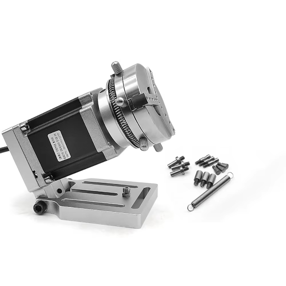 Mini Laser Engraver Cnc Router - เครื่องมินิ CNC เราเตอร์ เครื่องมาร์คกิ้งด้วยเลเซอร์ หัวจับแกนหมุน สำหรับแกะสลักแหวน
