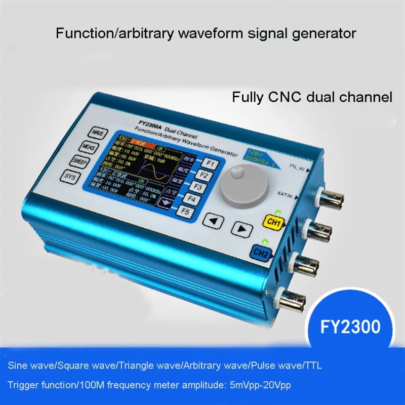 Function Arbitrary Waveform Generator - FY2300 ฟังก์ชั่น DDS แบบสองช่องสัญญาณ เครื่องกำเนิดสัญญาณรูปคลื่นตามต้องการ แหล่งสัญญาณ/การนับความถี่