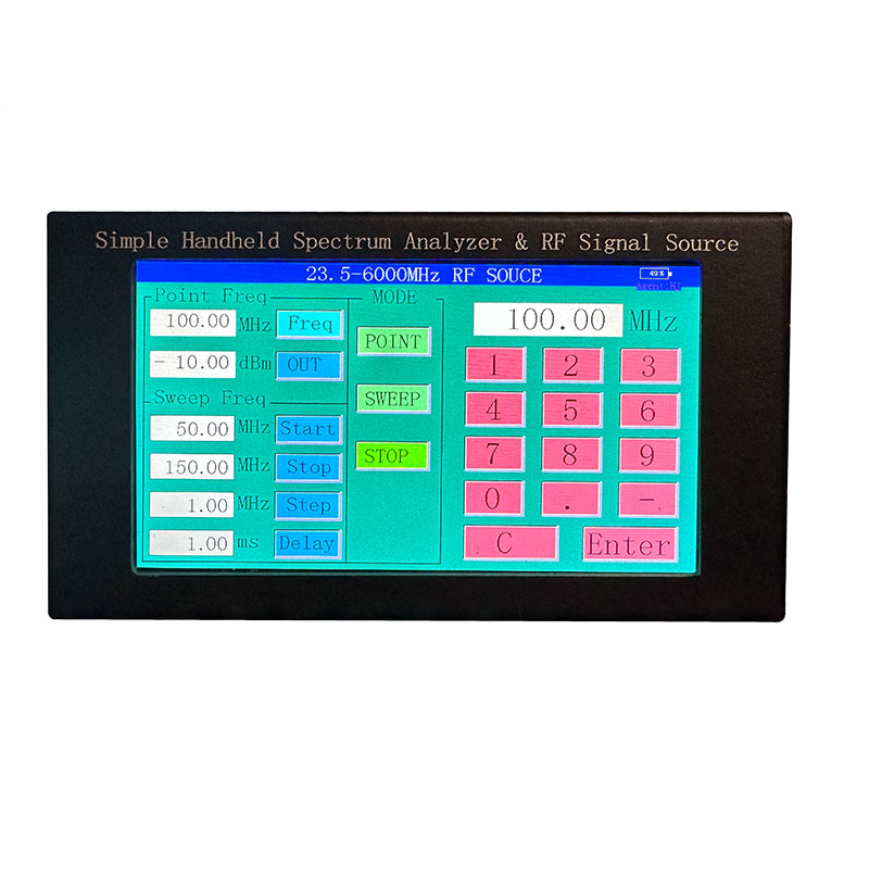 Signal Generator Spectrum Analyzer - เครื่องวิเคราะห์สเปกตรัมแบบพกพา รุ่น 2026 ZQ6 6G พร้อมเครื่องกำเนิดสัญญาณและตัวติดตามสัญญาณ