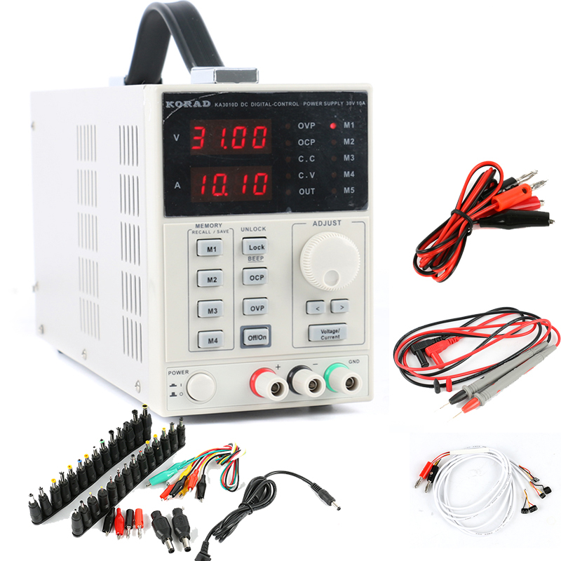 Linear Lab Power Supply Adjustable - KORAD KA3010D เครื่องจ่ายไฟฟ้ากระแสตรงแบบปรับค่าได้ ความแม่นยำสูง 30V 10A