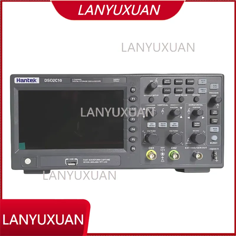 Digital Storage Oscilloscope 100Mhz - ออสซิลโลสโคปแบบดิจิตอล Hantek DSO2C10 แบนด์วิดท์ 100MHz 2CH