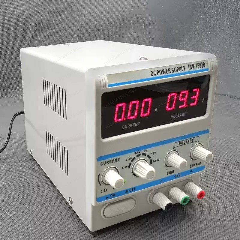 Linear Lab Power Supply Adjustable - TXN‑1502D แหล่งจ่ายไฟ DC ปรับค่าได้แบบเชิงเส้น, 15V 2A
