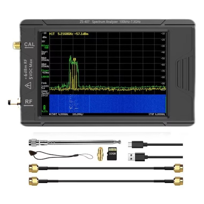 ZS-406/ZS-407 เครื่องวิเคราะห์ - Signal Generator Spectrum Analyzer บทวิจารณ์และราคา