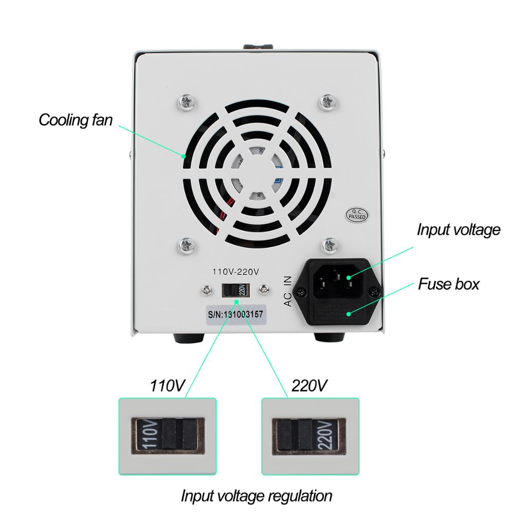 แหล่งจ่ายไฟฟ้ากระแสตรงแบบปรับค - Linear Lab Power Supply Adjustable บทวิจารณ์และราคา