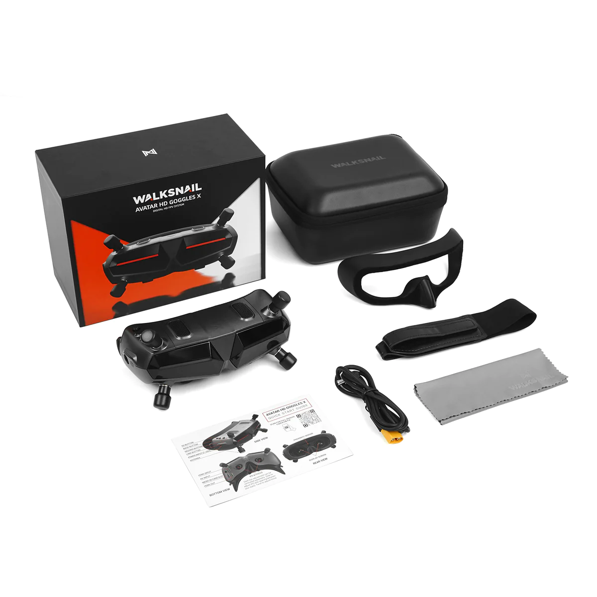 แว่นตา CADDX FPV Walksnail Ava - Fpv Goggles Walksnail Avatar Hd บทวิจารณ์และราคา