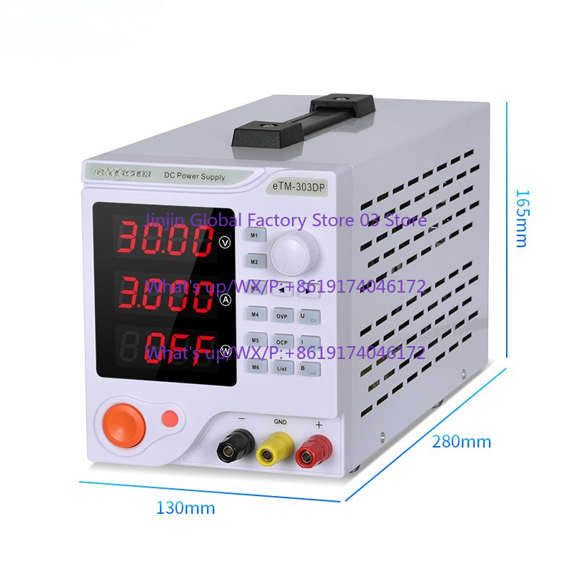 แหล่งจ่ายไฟฟ้ากระแสตรงแบบตั้งโ - Linear Lab Power Supply Adjustable บทวิจารณ์และราคา