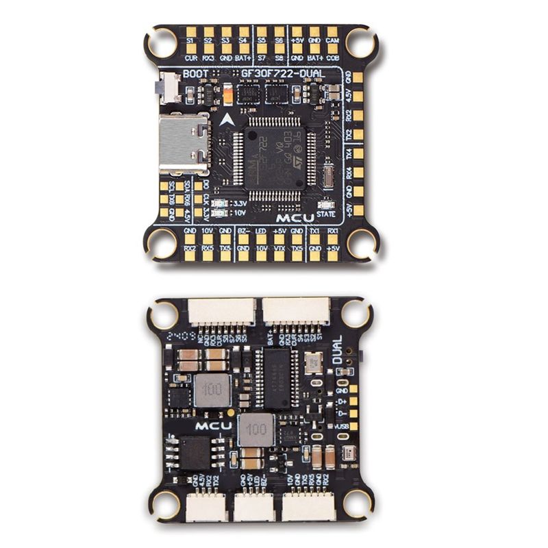 B05C-F7 FC&ESC FPV Stack F722  - Fpv Flight Controller F7 Stack 60A บทวิจารณ์และราคา