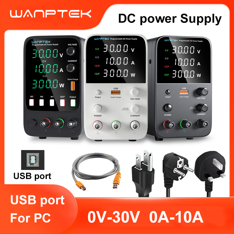 แหล่งจ่ายไฟสำหรับห้องปฏิบัติกา - Programmable Dc Power Supply 30V 10A บทวิจารณ์และราคา