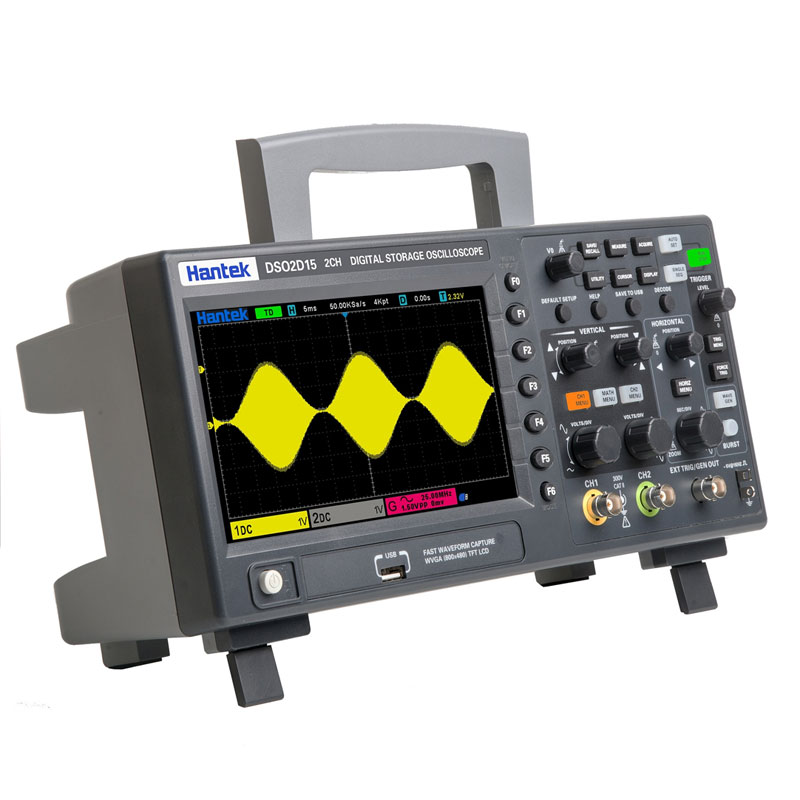 Hantek DSO2C10 ออสซิลโลสโคปแบบ - Digital Storage Oscilloscope 100Mhz บทวิจารณ์และราคา
