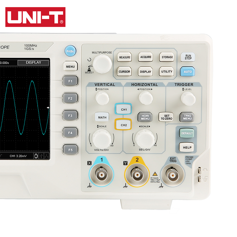 UNI-T Digital Oscilloscope UTD - Digital Storage Oscilloscope 100Mhz บทวิจารณ์และราคา
