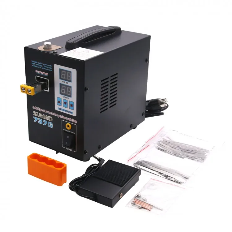 737G เครื่องเชื่อมแบบจุด 110V  - Spot Welder 18650 Battery Pack บทวิจารณ์และราคา