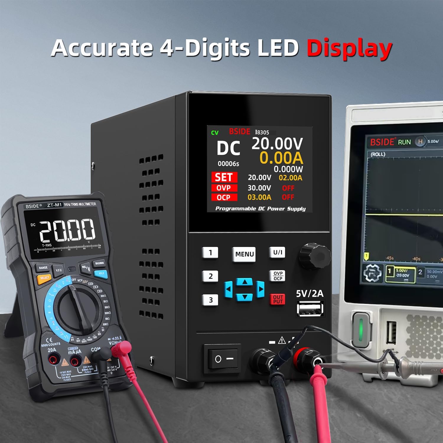 แหล่งจ่ายไฟฟ้ากระแสตรงแบบปรับค - Programmable Dc Power Supply 30V 10A บทวิจารณ์และราคา