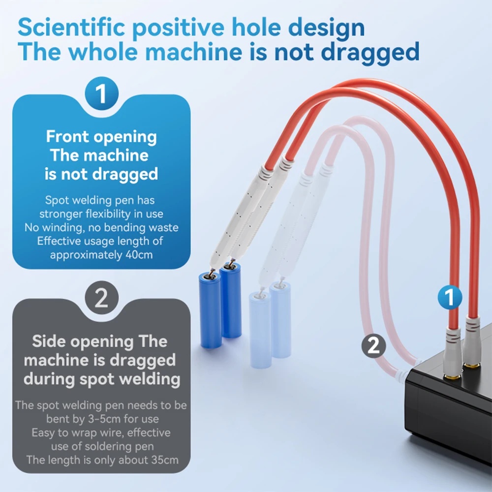 เครื่องเชื่อมแบตเตอรี่แบบพกพา  - Spot Welder 18650 Battery Pack บทวิจารณ์และราคา