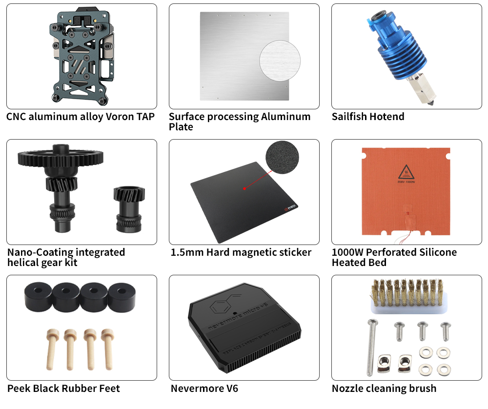 ชุดเครื่องพิมพ์ 3 มิติ OYLP FY - Voron 2.4 R2 Kit บทวิจารณ์และราคา