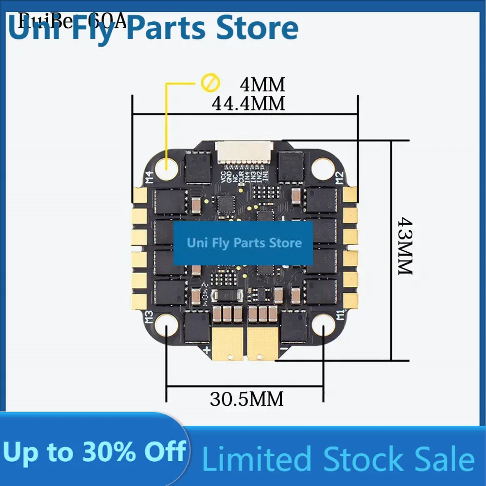 ชุดควบคุมการบิน UniFlyJHEMCU F - Fpv Flight Controller F7 Stack 60A บทวิจารณ์และราคา