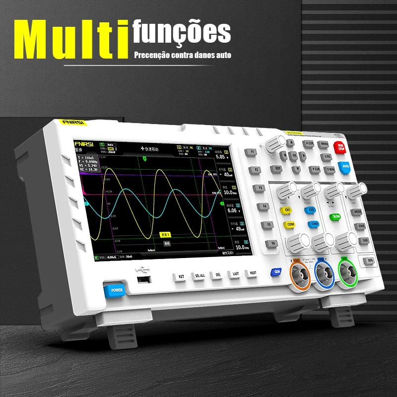 FNIRSI 1014D ออสซิลโลสโคปดิจิต - Digital Storage Oscilloscope 100Mhz บทวิจารณ์และราคา