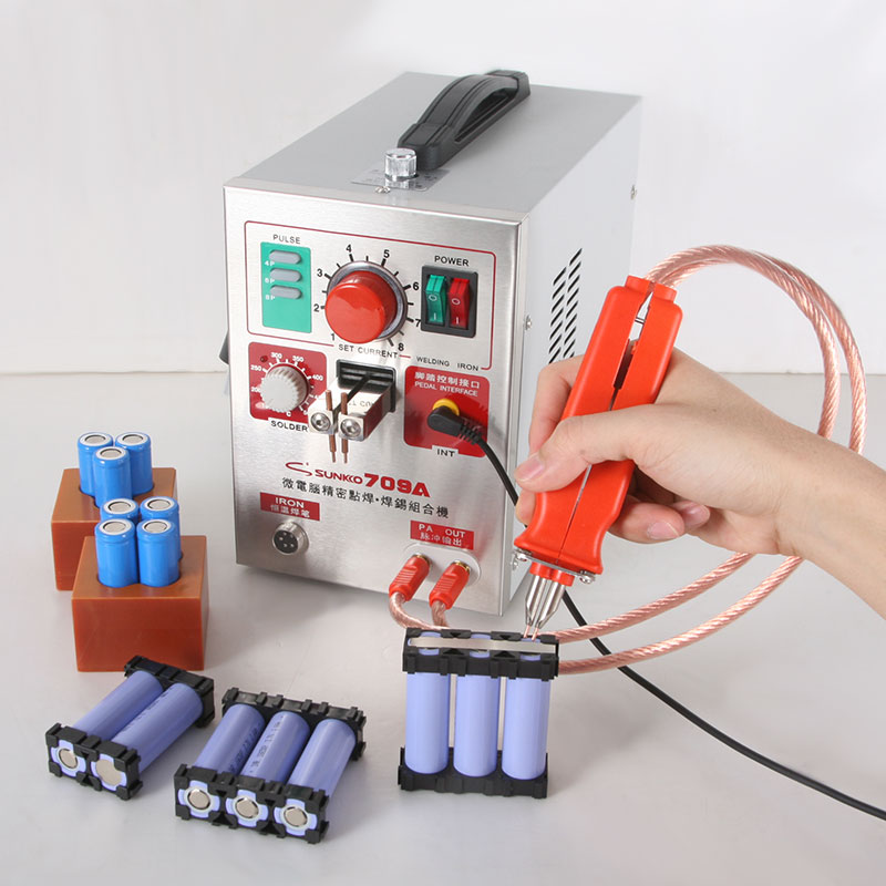 เครื่องเชื่อมแบตเตอรี่ SUNKKO  - Spot Welder 18650 Battery Pack บทวิจารณ์และราคา