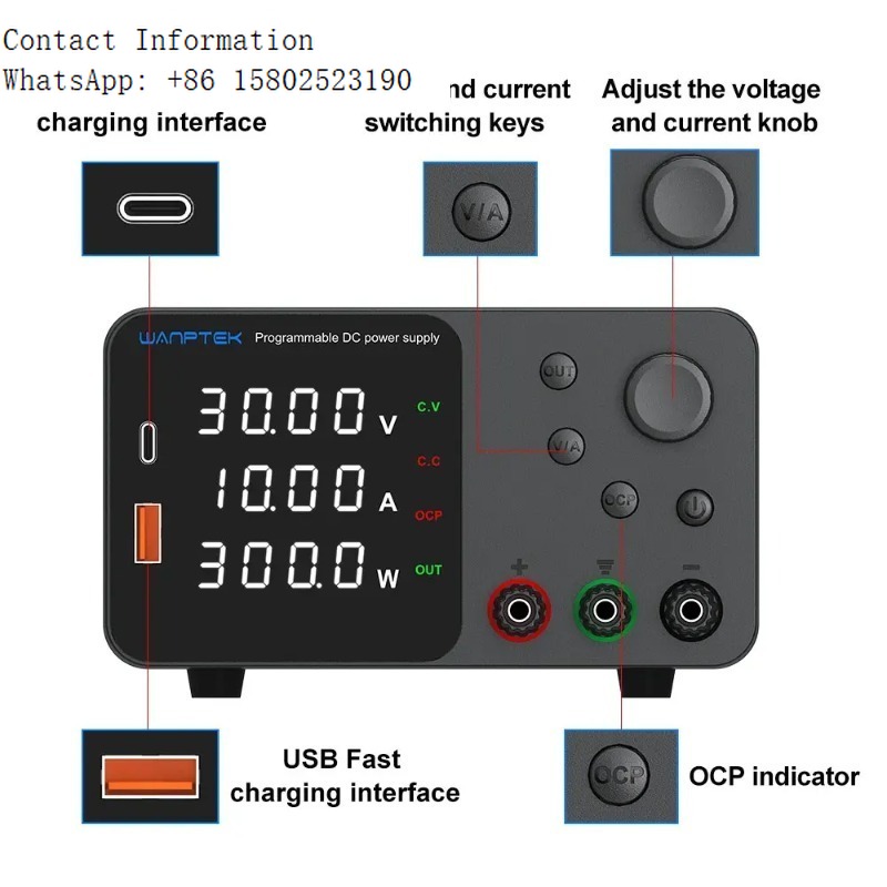 TPS3010 30V 10A พาวเวอร์ซัพพลา - Programmable Dc Power Supply 30V 10A บทวิจารณ์และราคา