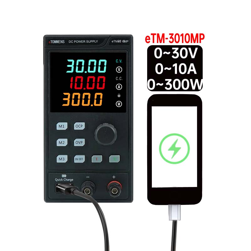 ETOMMENS 30V 10A 300W ETM-3010 - Programmable Dc Power Supply 30V 10A บทวิจารณ์และราคา