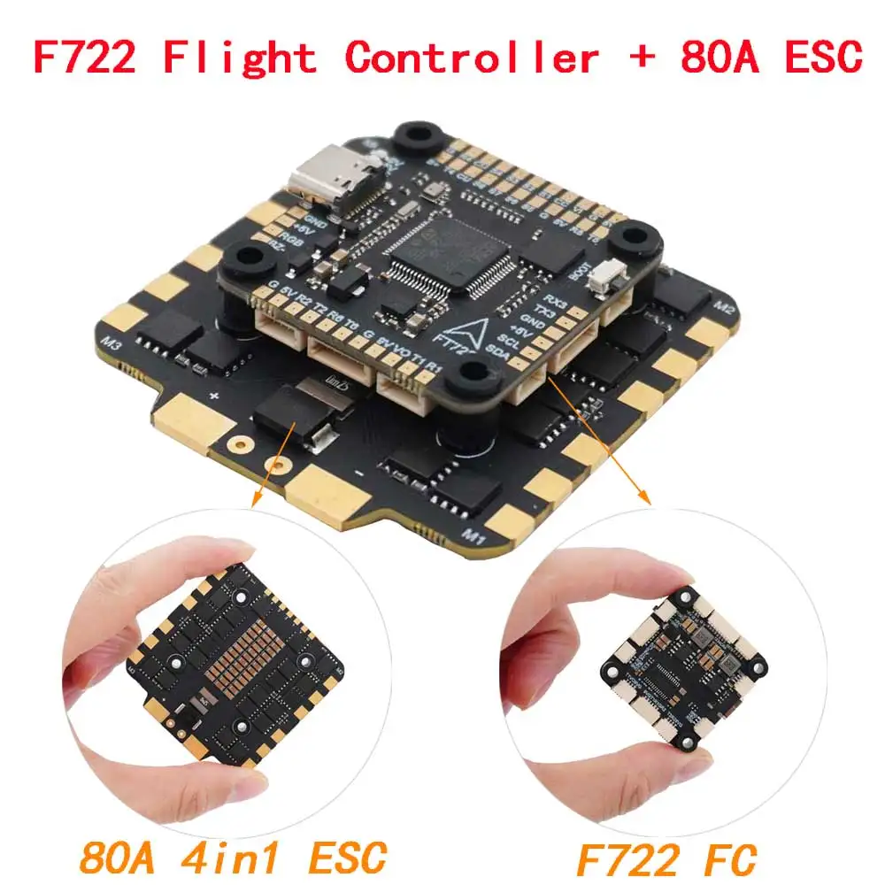ชุดควบคุมการบิน VivaF405 F7 F7 - Fpv Flight Controller F7 Stack 60A บทวิจารณ์และราคา